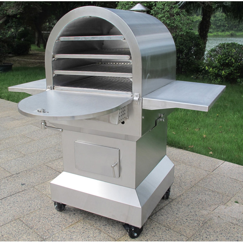 ETCO Wood Pellet Pizza Oven Wayfair